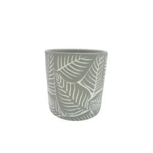 leaf mod grey pot