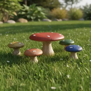 Mushroom Table Set