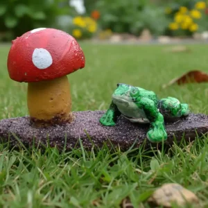 Mushroom with Frog