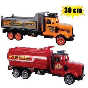Vehicle Work Truck Assorted Friction 30cm