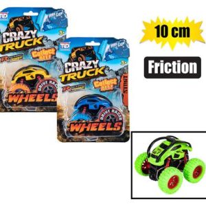 Vehicle Jeep Monster Friction 10cm