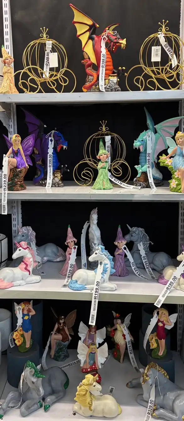 Products on display at indigo nursery