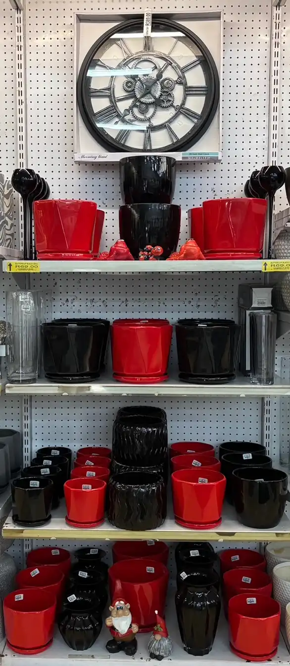 Products on display at indigo nursery