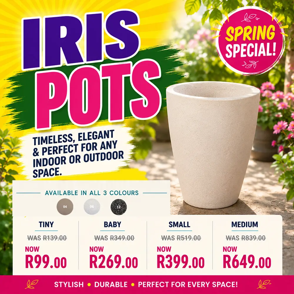 Iris Pots